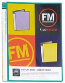 FM INSERT DISPLAY BOOK 20 POCKET A4 GREEN