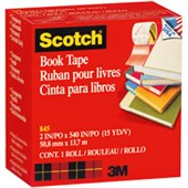 SCOTCH 845 BOOK PROTECTION TAPE 50MM X 137M