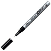 PILOT SUPER COLOUR PERMANENT MARKER SCSEF BULLET 05MM SILVER