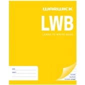 WARWICK LWB EXERCISE BOOK 14MM RULED 7MM FEINT W255 X L205MM 32 LEAF