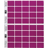 FILECORP CEZI COLOUR FLASH LABEL 03FCHLCOLCH1 40 LABELS PURPLE