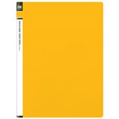 FM INSERT DISPLAY BOOK 20 POCKET A4 YELLOW