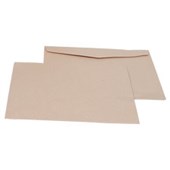 CROXLEY ENVELOPE PLAIN MANILLA TROPICAL SEAL C5 E23E W229 X L162MM KRAFT BOX 250