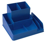 ITALPLAST DESK ORGANISER BLUEBERRY