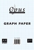 OPUS C101Y GRAPH PAPER PAD 1MM A4 50 LEAF BLUE