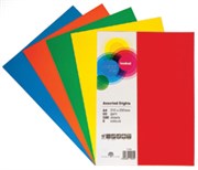 KASKAD COLOURED PAPER A4 80GSM ASSORTED 5 COLOUR BRIGHTS PACK 500 SHEETS