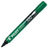 PILOT SCA100 PERMANENT MARKER BULLET 10MM GREEN